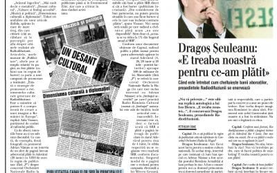 Remember 2004. Cum a devenit Petrisor OBAE laureat TJA scriind despre publicitatea politica pe banii radioului public