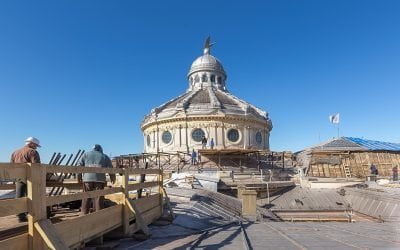 FOTOGALERIE. Cum a reabilitat un „preot-manager” Palatul Patriarhiei cu 67 de milioane de lei, fonduri europene