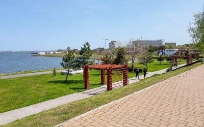 Bani europeni pentru nămolul din Techirghiol. Cum s-a dezvoltat mica stațiune de la malul mării cu fonduri UE