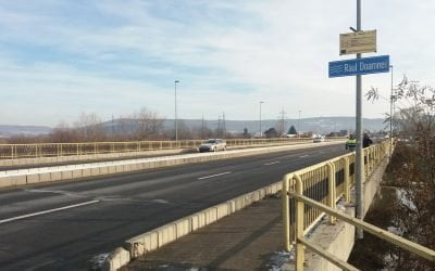 Un pod din Pitești modernizat cu bani europeni necesită reparații de 1,3 milioane lei la doar patru ani de la inaugurare