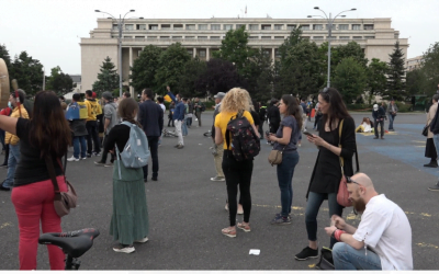 Un grup adhoc a protestat negând realitatea Coronavirus – PressHub