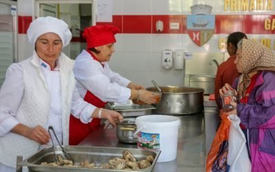 O mână de ajutor pentru gălățenii fără posibilități: Cantina de ajutor social reabilitată cu fonduri UE