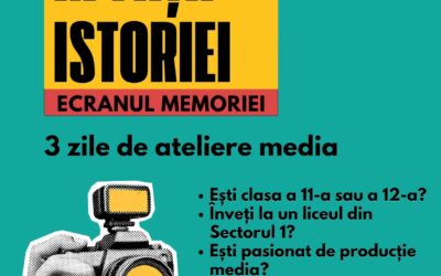 Freedom House a demarat atelierul media „Ecranul memoriei: Tinerii în fața istoriei”
