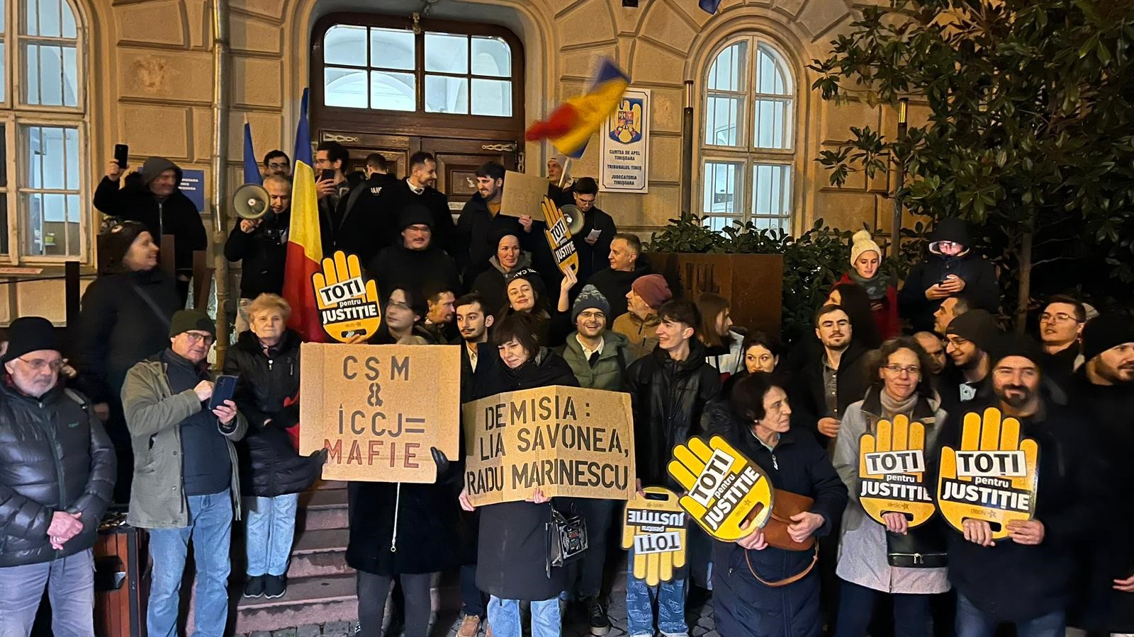 TIMIȘOARA – protest pentru Justiție
